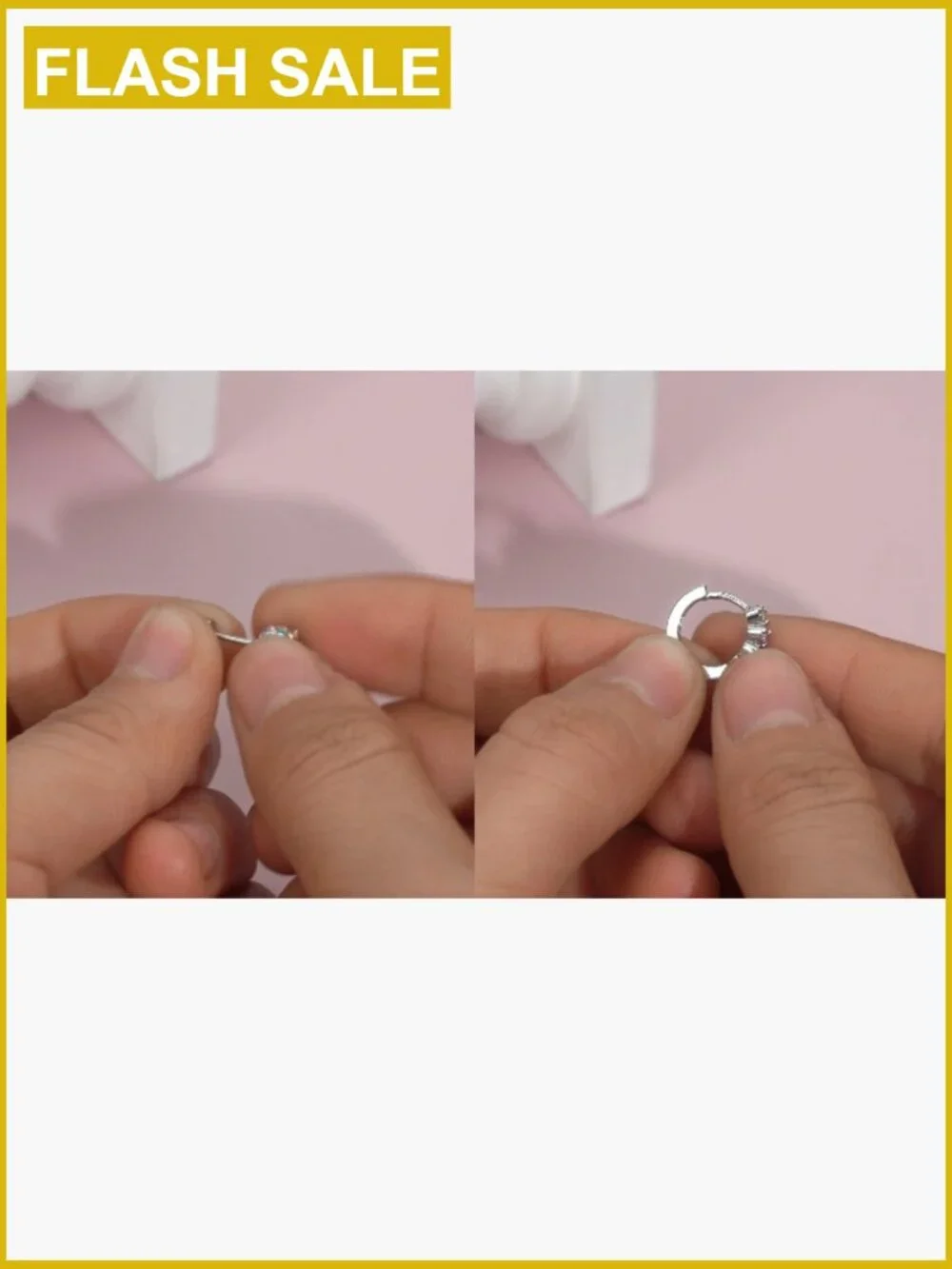 12 Pairs Hypoallergenic Stainless Steel Earrings for Girls with Screw Back
